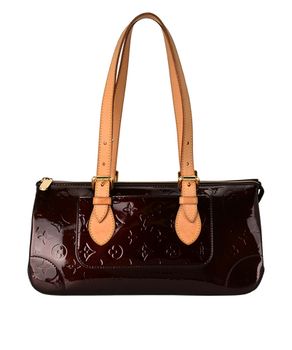 Rosewood Avenue, &pound;550, Handbags, Burgundy, Patent Leather, Front view